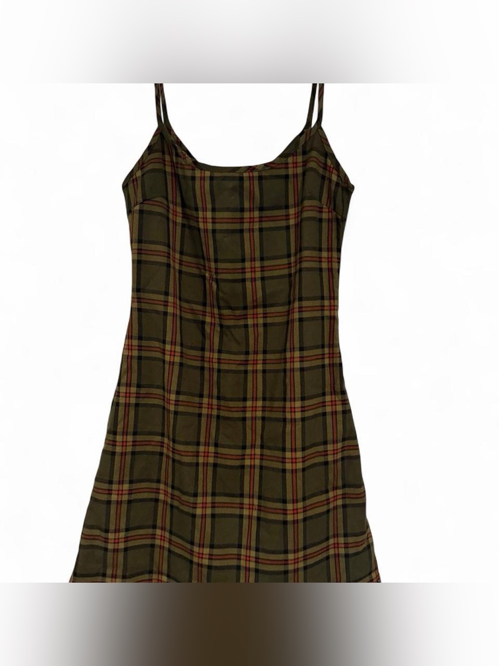 Brand new with tags Green Plaid Frances Unif Dress size XS. - Picture 1 of 5